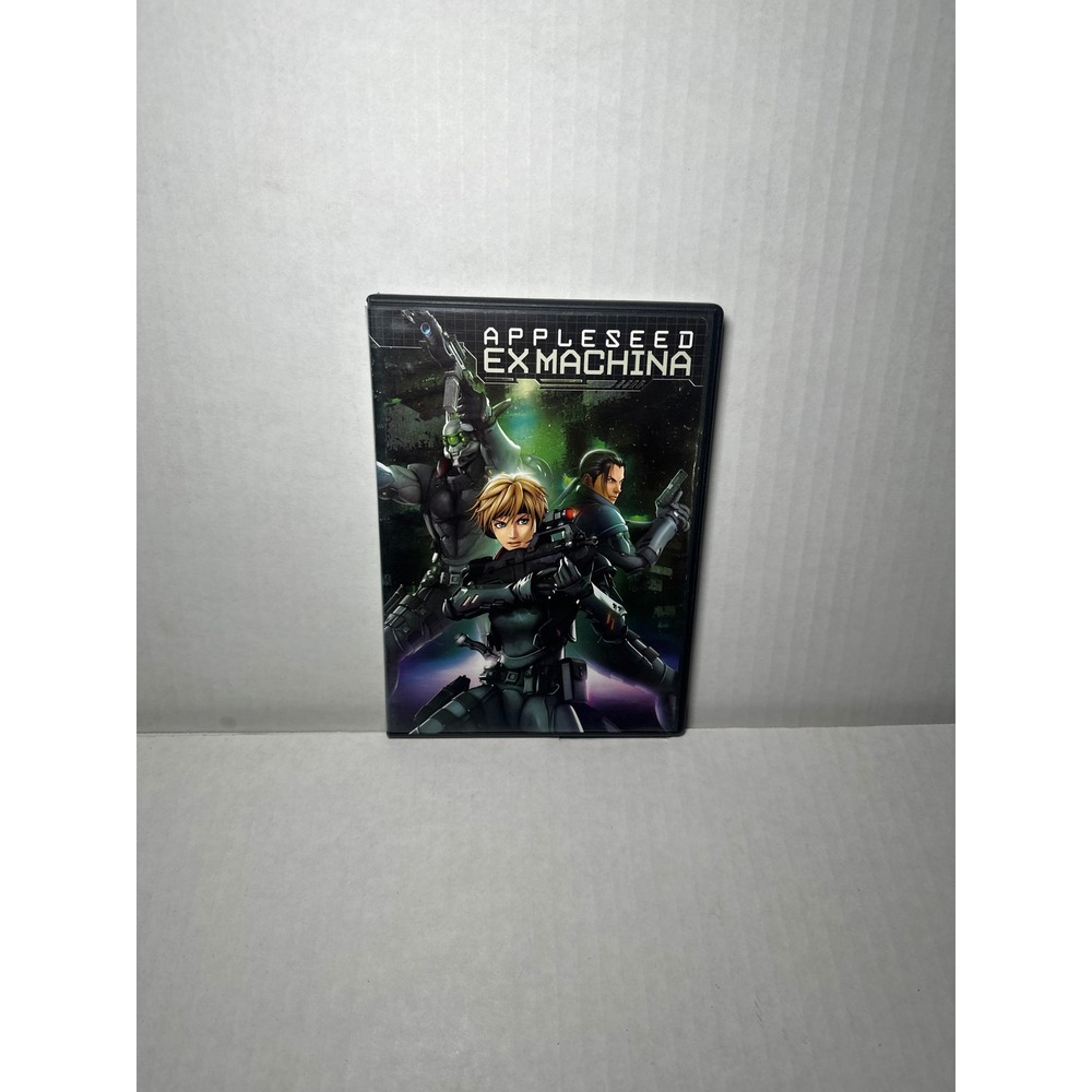 Appleseed‎ Ex Machina Anime DVD Sci-Fi Cyberpunk Movie John Woo Shinji Aramaki